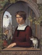 Friedrich overbeck Portrait of the Painter Franz Pforr oil painting artist